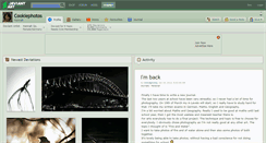Desktop Screenshot of cookiephotos.deviantart.com