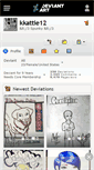 Mobile Screenshot of kkattie12.deviantart.com