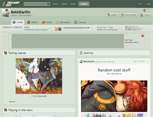 Tablet Screenshot of bekkidarliin.deviantart.com