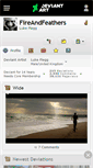 Mobile Screenshot of fireandfeathers.deviantart.com