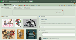 Desktop Screenshot of anthro-artist.deviantart.com