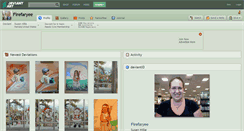 Desktop Screenshot of firefaryee.deviantart.com