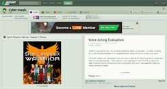 Desktop Screenshot of cyber-murph.deviantart.com