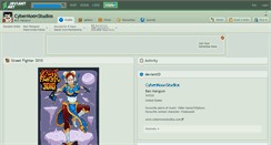 Desktop Screenshot of cybermoonstudios.deviantart.com