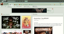 Desktop Screenshot of litecloud.deviantart.com