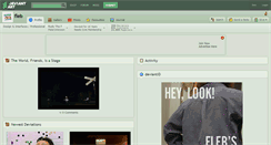Desktop Screenshot of fleb.deviantart.com