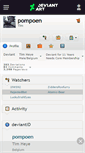 Mobile Screenshot of pompoen.deviantart.com