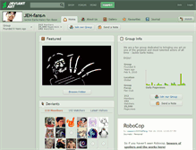 Tablet Screenshot of jeh-fans.deviantart.com