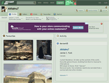 Tablet Screenshot of akitainu7.deviantart.com
