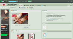 Desktop Screenshot of crushingfun-tasy.deviantart.com