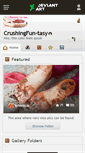 Mobile Screenshot of crushingfun-tasy.deviantart.com