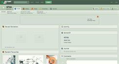 Desktop Screenshot of nfnm.deviantart.com