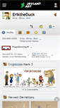 Mobile Screenshot of eriktheduck.deviantart.com