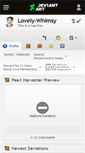 Mobile Screenshot of lovely-whimsy.deviantart.com