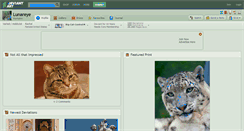 Desktop Screenshot of lunareye.deviantart.com