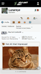 Mobile Screenshot of lunareye.deviantart.com