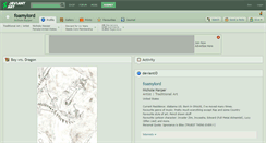 Desktop Screenshot of foamylord.deviantart.com