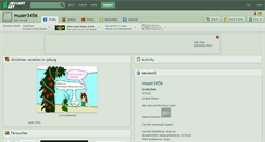 Desktop Screenshot of muser3456.deviantart.com