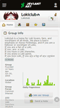 Mobile Screenshot of lokiclub.deviantart.com