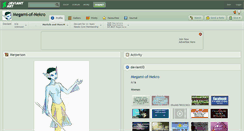 Desktop Screenshot of megami-of-nekro.deviantart.com