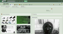 Desktop Screenshot of cien-artist.deviantart.com