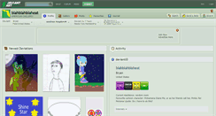 Desktop Screenshot of blahblahblaheat.deviantart.com
