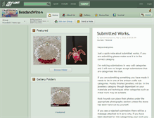 Tablet Screenshot of beadandwire.deviantart.com