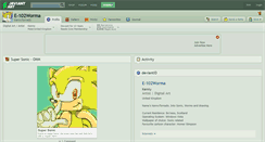 Desktop Screenshot of e-102worma.deviantart.com