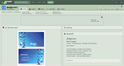 Desktop Screenshot of designworx.deviantart.com