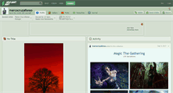 Desktop Screenshot of marcocruzafonso.deviantart.com