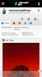 Mobile Screenshot of marcocruzafonso.deviantart.com