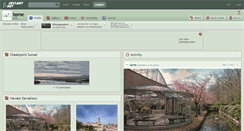 Desktop Screenshot of bpme.deviantart.com