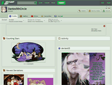 Tablet Screenshot of dantes5thcircle.deviantart.com