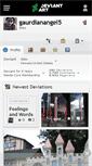 Mobile Screenshot of gaurdianangel5.deviantart.com