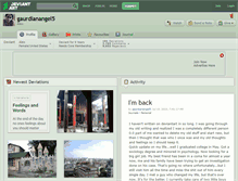 Tablet Screenshot of gaurdianangel5.deviantart.com