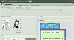 Desktop Screenshot of chibitamashii.deviantart.com