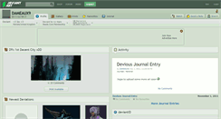 Desktop Screenshot of dameaux9.deviantart.com