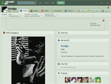 Tablet Screenshot of kindigo.deviantart.com