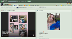 Desktop Screenshot of eviecats.deviantart.com