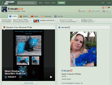 Tablet Screenshot of eviecats.deviantart.com