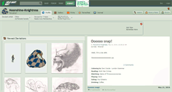 Desktop Screenshot of moonshine-knightress.deviantart.com