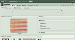 Desktop Screenshot of jamesrave.deviantart.com
