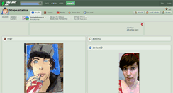 Desktop Screenshot of niveouslamia.deviantart.com