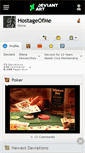 Mobile Screenshot of hostageofme.deviantart.com