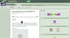 Desktop Screenshot of dreamshipping.deviantart.com