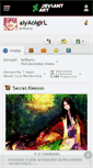 Mobile Screenshot of aiyaoigirl.deviantart.com