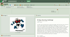 Desktop Screenshot of juanele.deviantart.com
