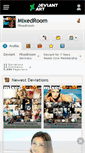 Mobile Screenshot of mixedroom.deviantart.com
