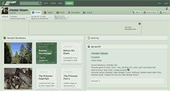 Desktop Screenshot of chester-bloom.deviantart.com