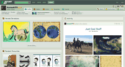 Desktop Screenshot of murasaki99.deviantart.com